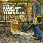 RYOBI 40V 120 MPH 550 CFM Cordless Battery Leaf Blower Tool ONLY RY40LB01B