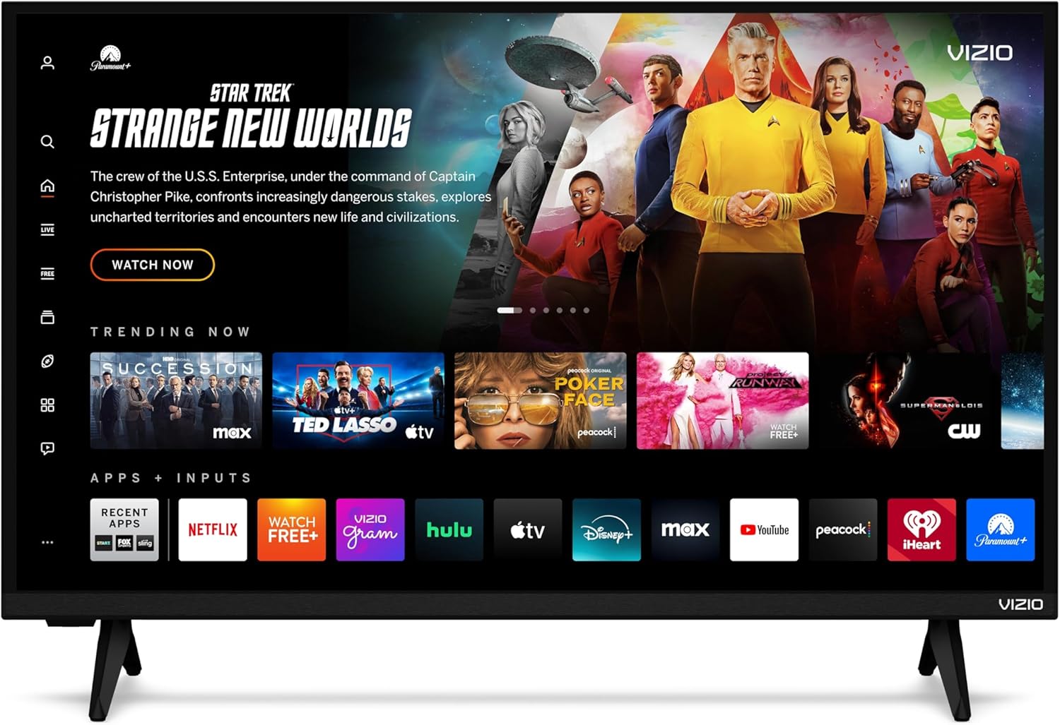 VIZIO 40-inch Full HD 1080p Smart TV with DTS Virtual: X, Alexa Compatibility, Google Cast Built-in, Bluetooth Headphone Capable, (VFD40M-08 New)
