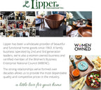 Lipper International 1174-7 Acacia Wave Bowl Set with Servers