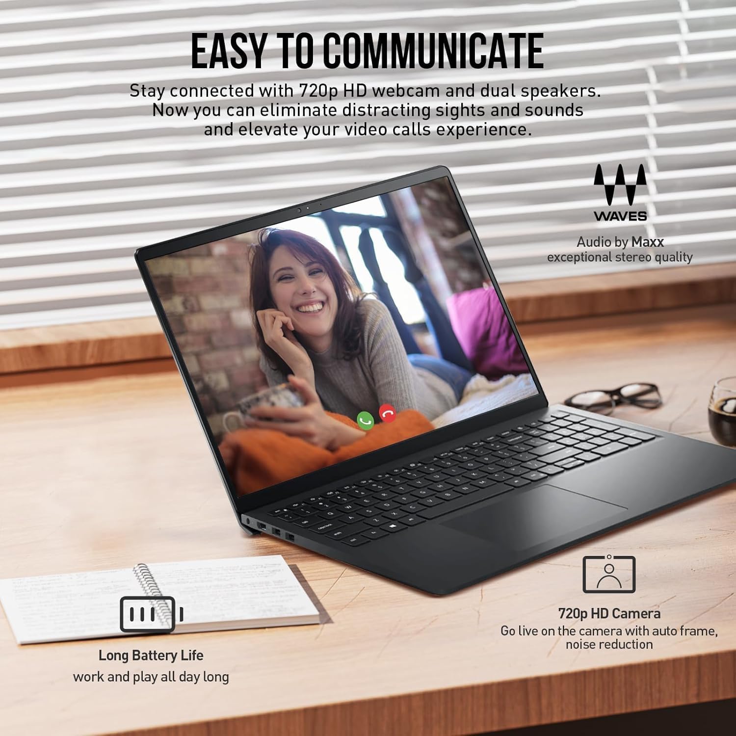 Dell Inspiron 15.6" FHD Touchscreen Laptop  13th Gen Intel Core i5 (Beat i7-1250U)  12GB RAM  768GB Storage (256GB PCIe SSD + 512GB External)  Anti-Glare  Win 11 with MS Office  Long Battery Life