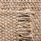 SAFAVIEH Natural Fiber Collection Area Rug - 9' x 12', Natural, Handmade Tassel Jute, Ideal for High Traffic Areas in Living Room, Bedroom (NF467A)