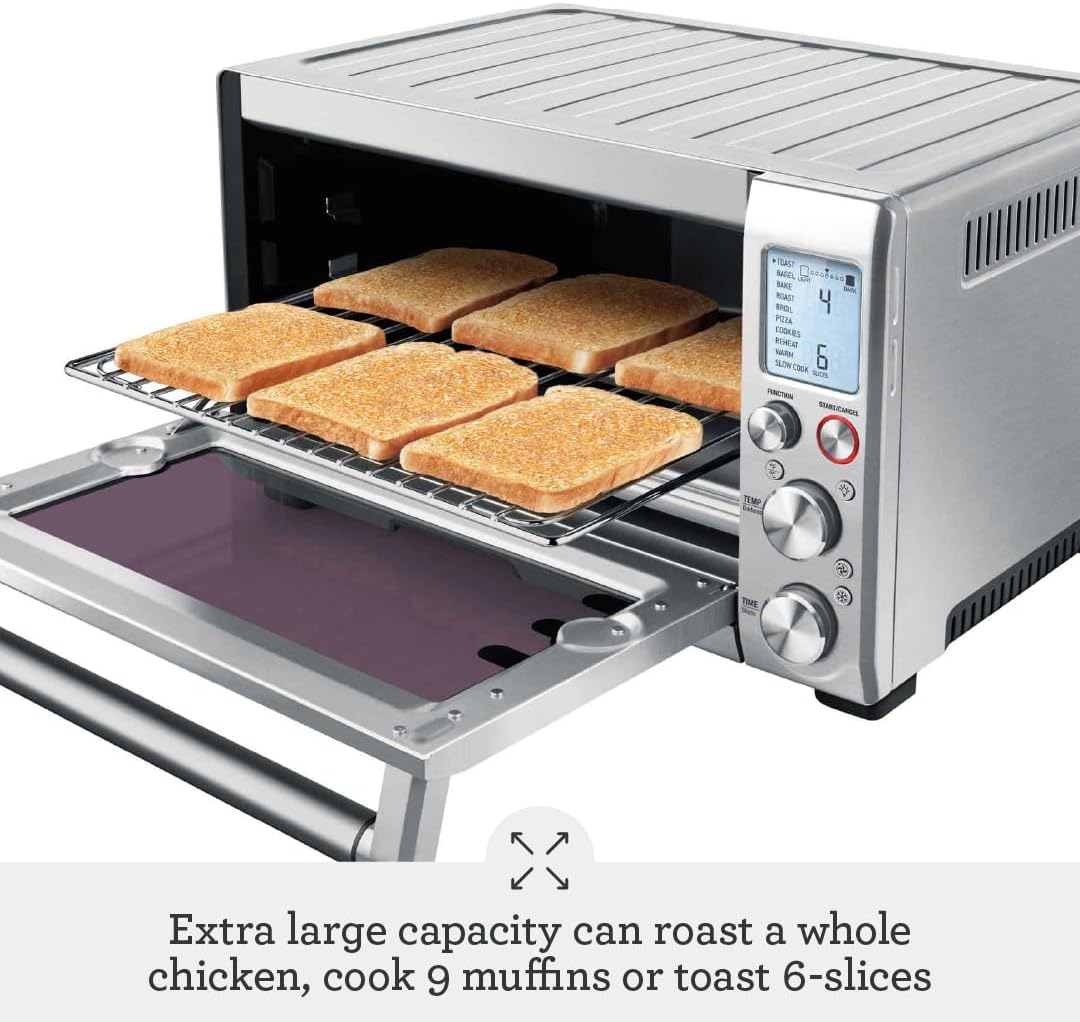 Breville BOV845BSS Smart Oven Pro Countertop Oven, Brushed Stainless Steel