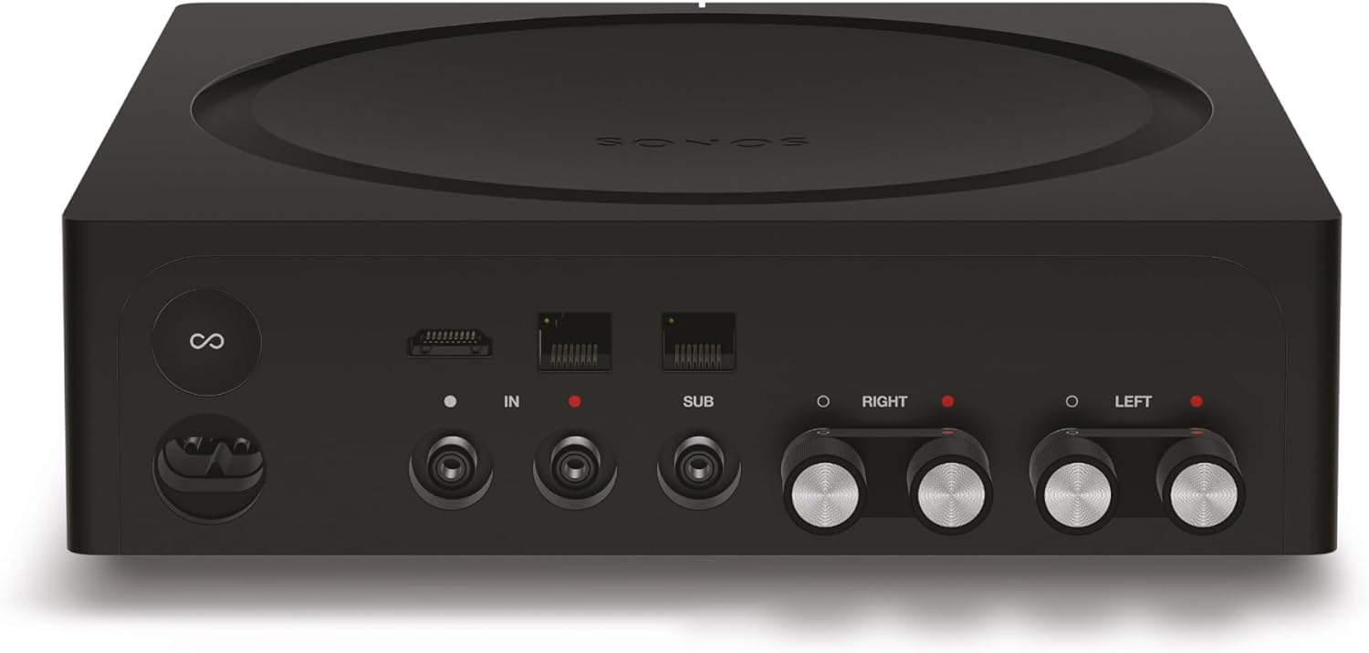 Sonos Amp - The Versatile Amplifier for Powering all your Entertainment - Black