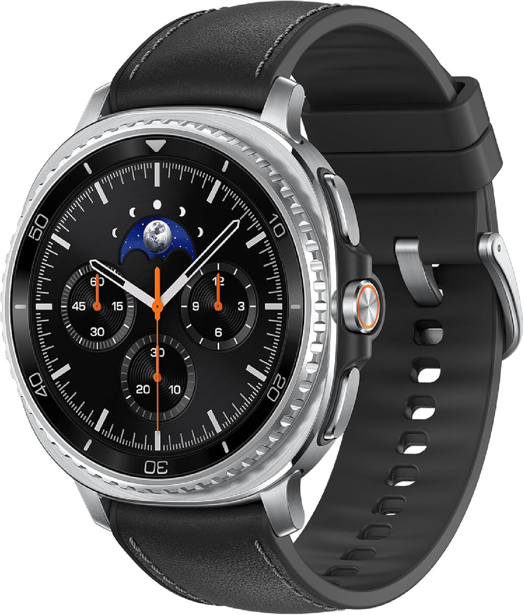 Samsung Galaxy Watch 8 Classic (2025) 46mm Bluetooth Smartwatch  Cushion Design  Rotating Bezel  Quick Button  Sleep Coaching  Running Coach  Energy Score  Black US Version (Renewed)
