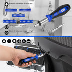 Prostormer Home Tool Kit, 259-Piece Household Hand Tool Set with Heavy Duty Aluminium Tool Box, Basic Toolkit for Home, RV, Car, Workshop and More