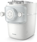 Philips 7000 Series Pasta Maker, ProExtrude Technology 150W, 8 discs, Perfect Mixing Technology, Prepare up to 8 Portions, HomeID App, White, (HR2660/03)
