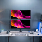 Kado Dual Gaming Monitor Setup - 2-Pack 34" Curved 1500R 21:9 Ultrawide 3440x1440 165Hz 1ms WQHD Computer Monitor  Stacked Setup AMD FreeSync Premium  VESA Mount HDMI DisplayPort Built-in Speakers