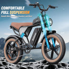Electric Bike Q20, 2000W, 37Mph, 20" Fat Tires