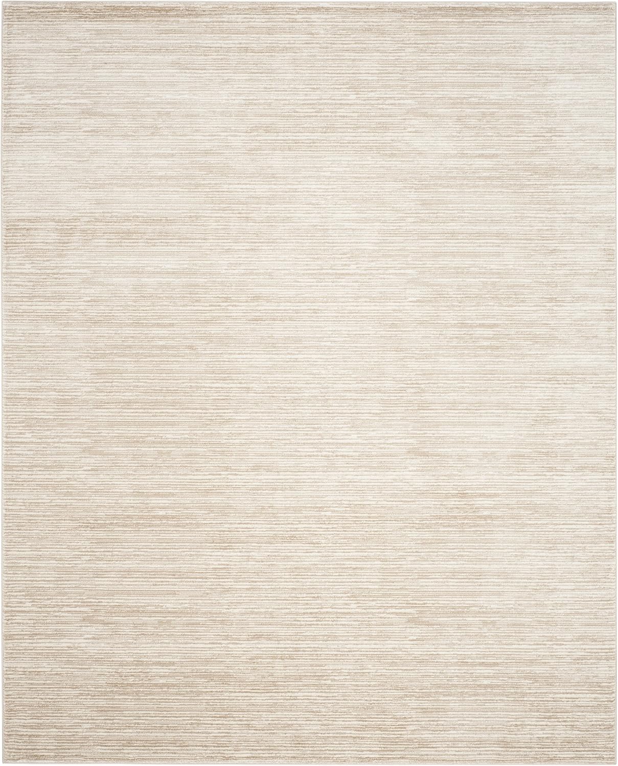 SAFAVIEH Vision Collection Area Rug - 9' x 12', Creme, Modern Ombre Tonal Chic Design, Non-Shedding & Easy Care, Ideal for High Traffic Areas in Living Room, Bedroom (VSN606F)