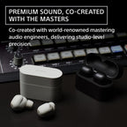 Sony WF-1000XM6 The Best Truly Wireless Noise Cancelling Earbuds (2026 Model)  Bluetooth in-Ear Headphones  with Studio-Quality Sound  Up to 24 Hours of Battery Life  Platinum Silver