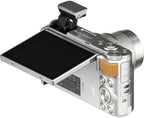 Canon PowerShot SX740 HS Digital Camera (Silver) (2956C001) + 64GB Memory Card + Card Reader + Deluxe Soft Bag + Flex Tripod + Hand Strap + Memory Wallet + Cleaning Kit