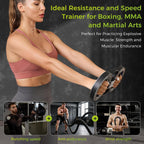 Multifunctional Rotator Machine with12lbs Resistance for Upper Body Strength Training, Warm-up, Rehabilitation, Cardio Boxing Endurance Training - Forearm Trainer, Arm Workout Equipment for Home Gym.