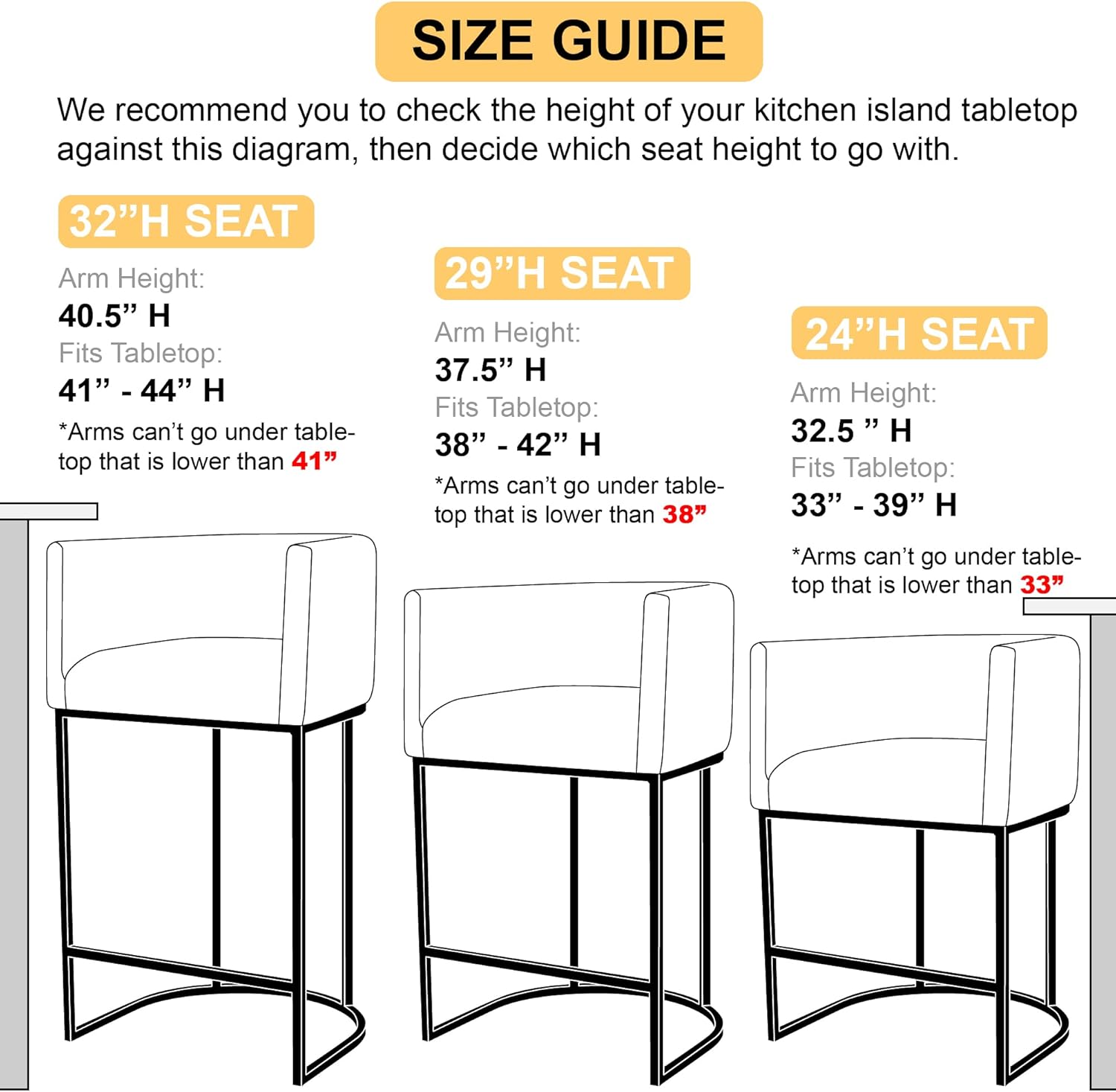 Contemporary Cream Linen Bar Stools Set of 3, 29" Upholstered Fabric Counter Height Barstools Kitchen Counter Island Stools with Black Metal Base