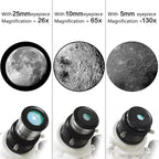Telescope  Gskyer 130EQ Professional Astronomical Reflector Telescope  German Technology Scope  EQ-130 (EQ-130)