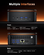 KAMRUI Mini PC  AMD Ryzen 7 6800H Mini Gaming Computers(8C/16T  Max 4.7GHz)  32GB RAM 512GB SSD Micro Desktop Computer  Triple Display  WiFi 6  BT5.2  2.5Gbps LAN  Small PC Office Home