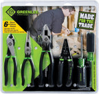 Greenlee 0159-36 Hand Tool Kit, Six Piece