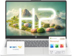 HP 15.6" Business Laptop Computer with Microsoft 365 • 2026 Edition • Copilot AI • Intel 4-Core N100 CPU • 1.1TB Storage (1TB OneDrive + 128GB UFS) • Windows 11 • w/o Mouse