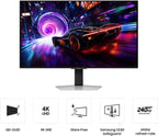 Samsung 32” Odyssey QD-OLED G8 (G81SF)  4K  240Hz  Gaming Monitor  0.03ms Response Time  DisplayHDR True Black 400  AMD FreeSync™ Premium Pro  G-Sync Compatibile  3 Yr Warranty  LS32FG810SNXZA  2025