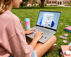 HP Ultrabook Laptop with Copilot AI & Office 365 • Intel High Performance CPU • 16GB RAM • 1.6TB Storage (576GB SSD and 1TB OneDrive) • Windows 11 w/o Earbuds