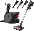 Yeedi C12 Combo Cordless Stick Vacuum & Robot & Mopping, All-in-one Cleaning Combot, with Dual Auto Self-Emptying, 10000Pa Suction & Lightweight, ZeroTangle Brush for Hard Floor, Carpet & Pet Hair