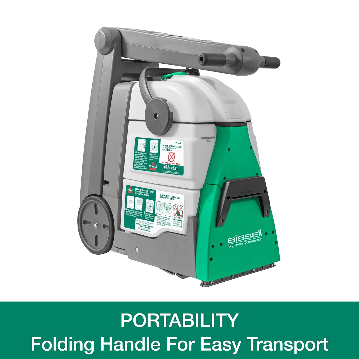 Bissell Commercial Bissell BigGreen Commercial BG10 Deep Cleaning 2 Motor Extractor Machine