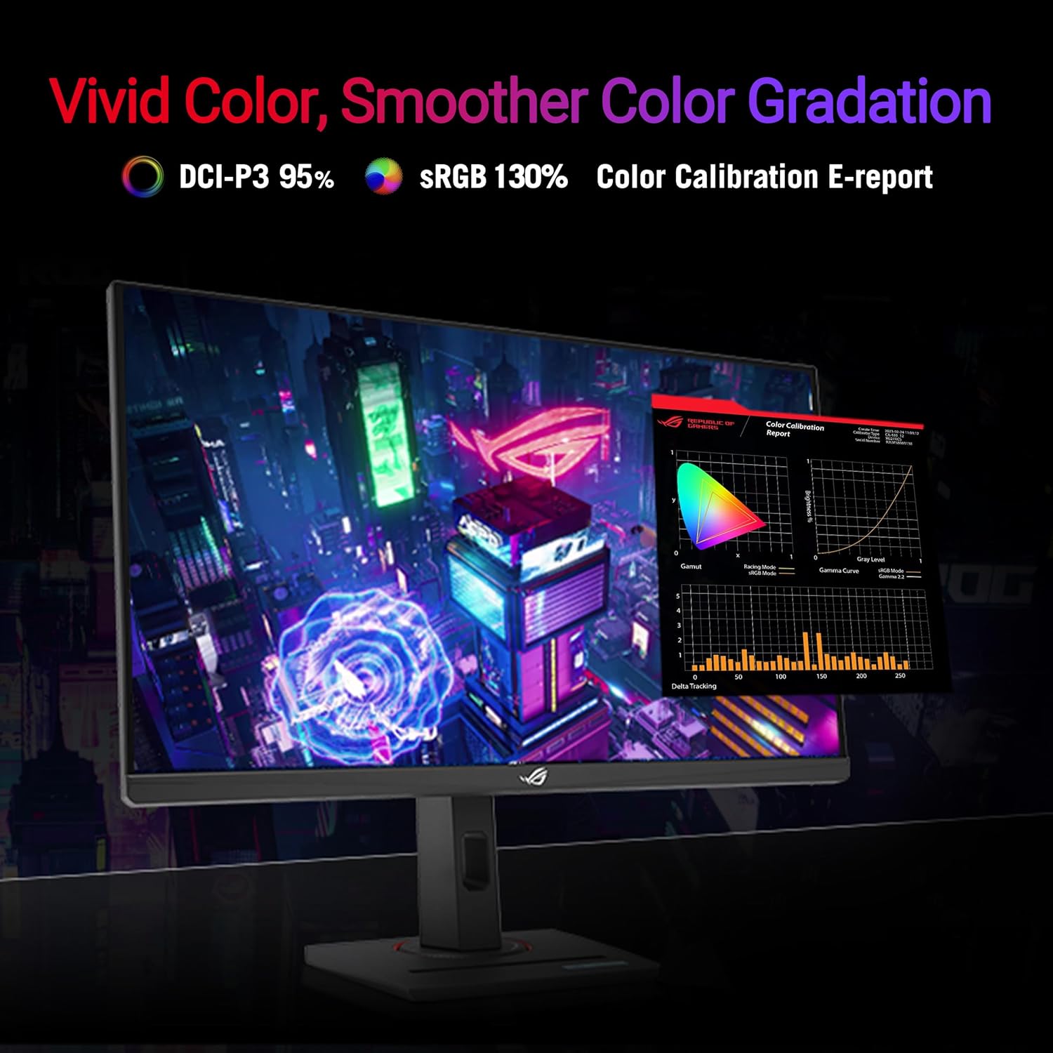 ASUS ROG Strix 27” 4K HDR USB-C Gaming Monitor (XG27UCG) – UHD (3840x2160) Dual Mode (4K 160Hz or FHD 320Hz)  1ms  Fast IPS  Extreme Low Motion Blur Sync  G-SYNC Compatible  AI Gaming  3yr Warranty