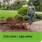 Greenworks 80V 21" Self-Propelled Lawn Mower + Blower (Gen 2)  5.0Ah Battery