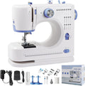 Ninonly Sewing Machine for Beginners, Electric Sewing Machine with 16 Stitches, Foot Pedal and Accessories Kit for Home DIY Sew Projects, Purple