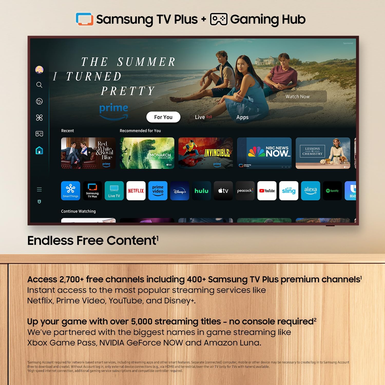 SAMSUNG 55-Inch Class QLED 4K LS03D The Frame Series Quantum HDR Smart TV w/Dolby Atmos  Art Mode  Anti-Reflection  Customizable Frame  Slim Fit Wall Mount with Alexa Built-in (QN55LS03D  2024 Model)