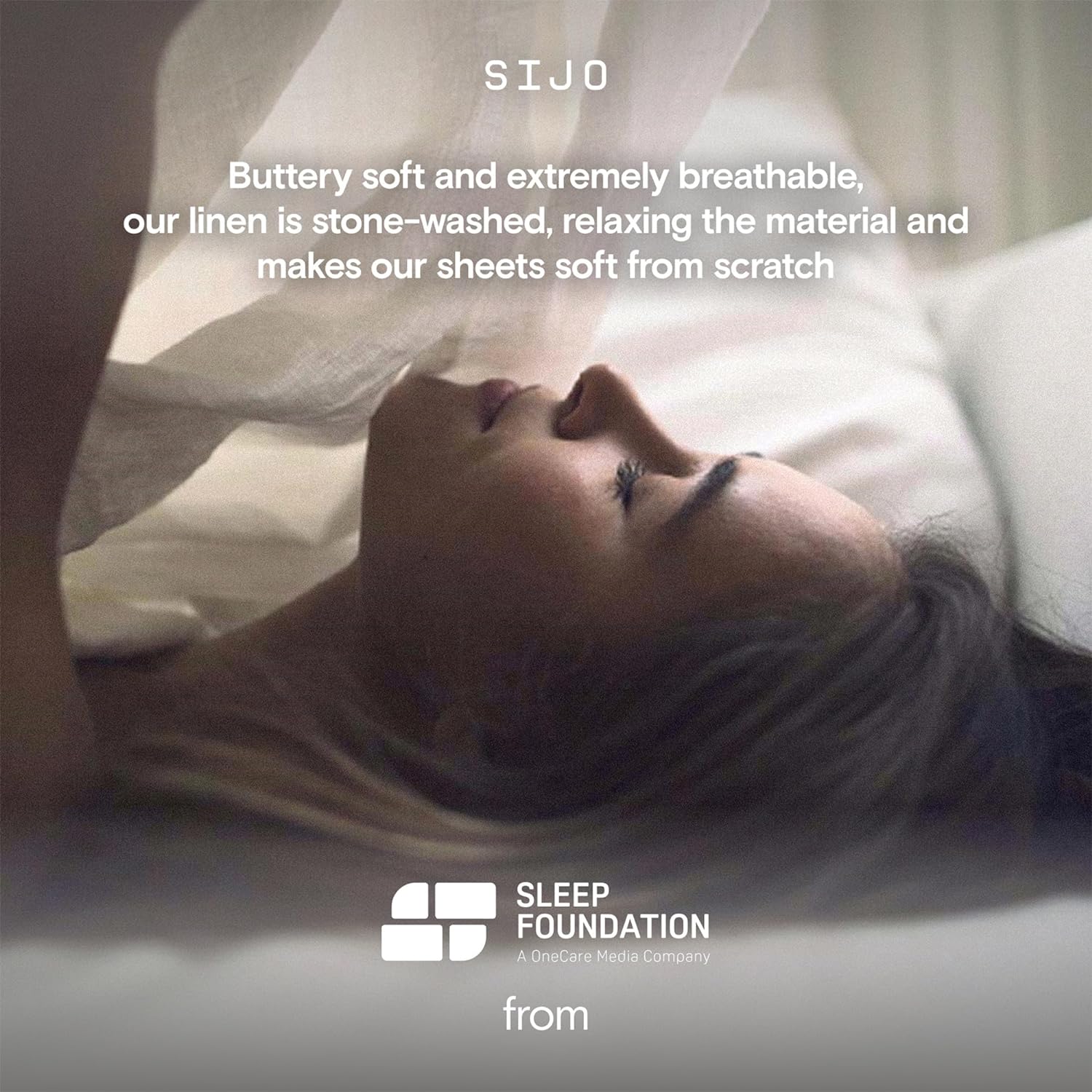 SIJO Premium Stone Washed Organic French Linen Duvet Cover, GOTS Certified Organic, Small Batch Sourced from Normandy, Best Cooling Linen Sheet Award by Sleep Foundation (Classic, Full/Queen)