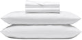 Cozy Earth Luxury Bed Sheet Set - 100% Viscose from Bamboo Fabric, Ultra-Soft & Breathable, Fits Regular & Deep Pocket Mattresses up to 20" - 4 Pieces Queen Sheet Set White
