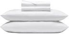 Cozy Earth Luxury Bed Sheet Set - 100% Viscose from Bamboo Fabric, Ultra-Soft & Breathable, Fits Regular & Deep Pocket Mattresses up to 20" - 4 Pieces Queen Sheet Set White