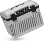 advwin 12V Car Refrigerator Portable Electric Cooler/Warmer with 12 Volt DC &110V AC, Thermoelectric Fridge Plug in Cooler for Car, Vehicle, Travel, Camping, Outdoor (20L)