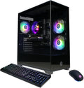CYBERPOWERPC Gamer Master Gaming PC  AMD Ryzen 5 5500 3.6GHz  Radeon RX 6400 4GB  16GB DDR4  500GB PCIe Gen4 SSD  WiFi Ready & Windows 11 Home (GMA3100A)
