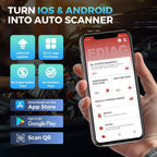 KINGBOLEN Ediag Elite OBD2 Scanner Bluetooth, Bidirectional Test Scanner All System Diagnostic Tool for iOS & Android, 15+ Hot Reset, CANFD Protocol, FCA AutoAuth, No Subscriptions Lifetime Update