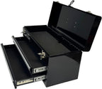 Homak 2 Drawer Ball Bearing Toolbox Chest, Black, 20 Inches