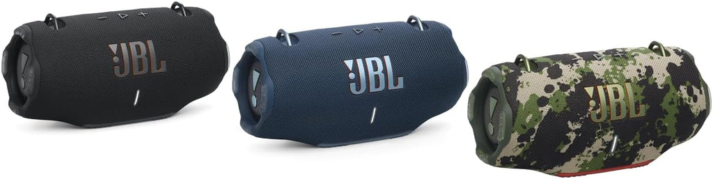 JBL Xtreme 4 - Portable Bluetooth Speaker  Powerful Sound and Deep Bass  IP67 Waterproof  24 Hours of Playtime  Powerbank  PartyBoost for Multi-Speaker Pairing (Black) (Renewed)