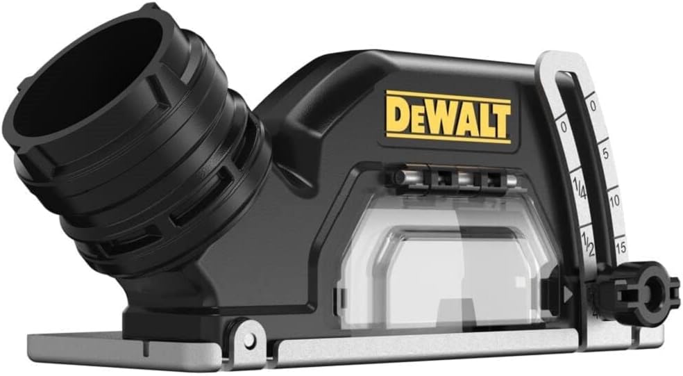 DEWALT 20V MAX* XR Brushless 3 in. Cordless Cut-Off Tool (Renewed) - Includes DCS438 Tool, Dust Shroud, Abrasive & Diamond Wheels, Arbor Adapter Ring, Hex Wrench