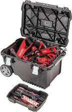 CRAFTSMAN 29-in. Rolling Tool Box with Wheels, Black, Plastic, Lockable (CMST24800)