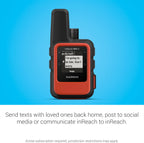 Garmin inReach Mini 2  Lightweight and Compact Satellite Communicator  Hiking Handheld  Orange - 010-02602-00