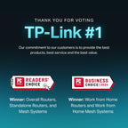 TP-Link Deco XE75 Pro AXE5400 Tri-Band WiFi 6E Mesh System - 2.5G WAN/LAN Port  Covers up to 7200 Sq.Ft  Replaces WiFi Router and Extender  AI-Driven Mesh  6GHz Band  3-Pack