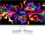 msi MAG 272QPW QD-OLED X28 27-inch 2560 x 1440 (QHD) Gaming Monitor  280Hz  Adaptive-Sync  HDR Ready  HDMI  VGA Port  VESA Mountable  Tilt  4-Side Slim Bezel  0.03ms  White