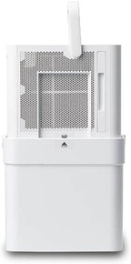 Midea Cube 50 Pint Dehumidifier for Basement and Rooms at Home for up to 4,500 Sq. Ft., Smart Control, Compatible with Alexa (White), Drain Hose Included