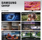 Samsung 50-Inch Class Neo QLED 4K QN90F Series  Vision AI  Mini LED Smart TV (2025 Model  50QN90F) Neo Quantum HDR+  Object Tracking Sound Lite w/Dolby Atmos  Glare Free  Gaming Hub  Alexa Built-in