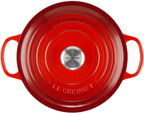 Le Creuset Enameled Cast Iron Signature Round Dutch Oven, 5.5 qt., Cerise