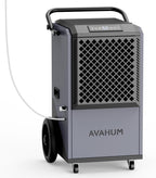 320 Pint Commercial Dehumidifier with Built-in Pump,Industrial Dehumidifier for Basement Warehouse Construction, 9,500 Sq.Ft Large Dehumidifier with Drain Hose, Auto Defrost, Auto Restart