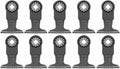 Bosch OSL212JF-10 2-1/2 in. Starlock® Oscillating Multi Tool Bi-Metal Xtra-Clean Clean Plunge Cut Blade 10 pk.