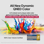 LG 65-Inch Class QNED QNED82A Series Smart TV w/AI Sound  HDR10  4K Super Upscaling  Filmmaker Mode  Wow Orchestra  Alexa Built-in (65QNED82AUA  2025)