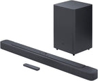 JBL Bar 2.1 Deep Bass (MK2) - 2.1 Channel soundbar with Wireless subwoofer (6.5'')  300W Max Output  Bluetooth Enable (Black)