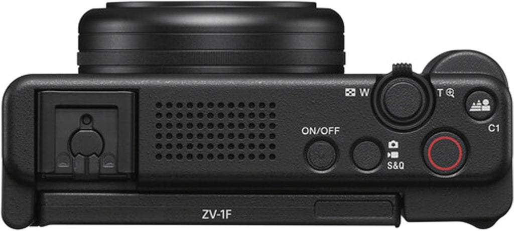 Sony ZV-1F Content Creator's Ultimate Kit: 128GB Extreme Memory  Mic  Video Light  Editing Software U-Grip  and Tripod Bundle (21pc)